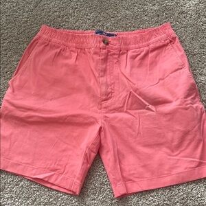 Coral Pink Casual Shorts